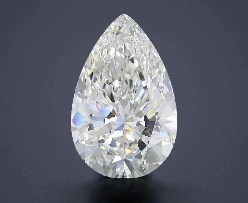 7.55 Carat Pear Lab Diamond