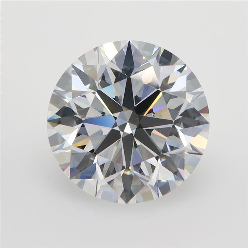 3.01ct E VVS1 Rare Carat Ideal Cut Round Lab Grown Diamond