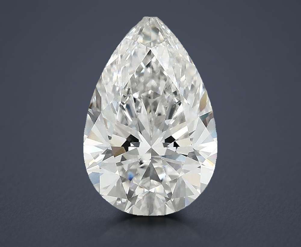 2.10 Carat Pear Lab Diamond