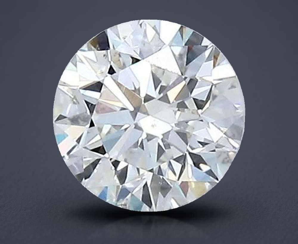 0.60 Carat Round Natural Diamond