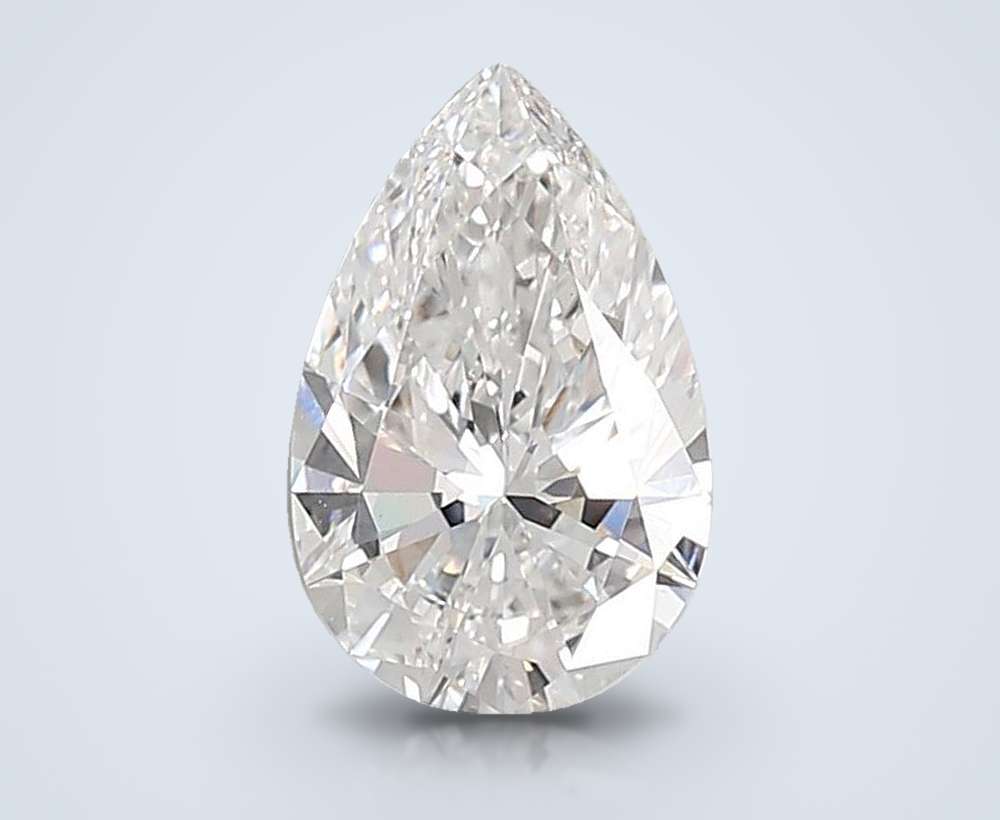 3.00 Carat Pear Lab Diamond