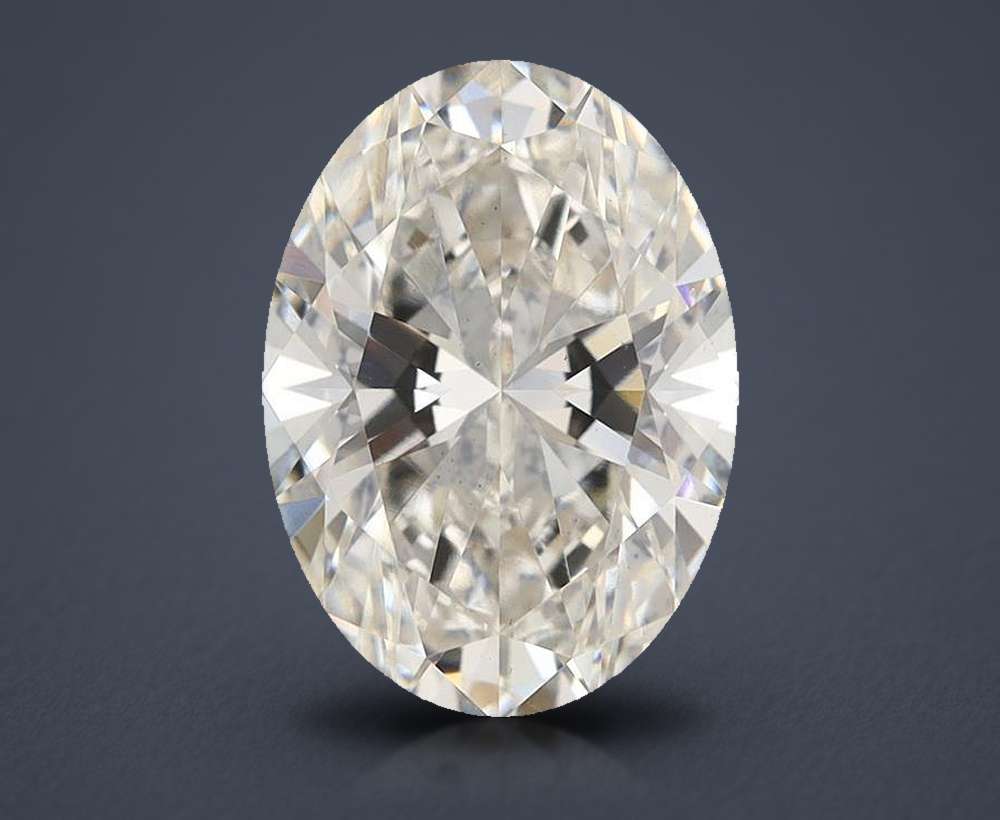 3.52 Carat Oval Lab Diamond