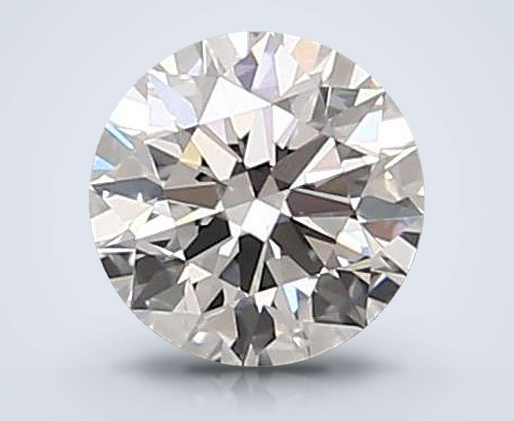 0.77 Carat Round Lab Diamond