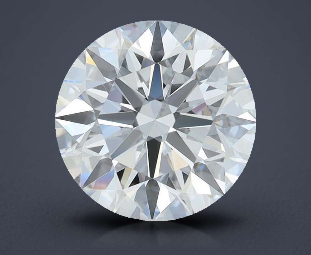 4.41 Carat Round Lab Diamond