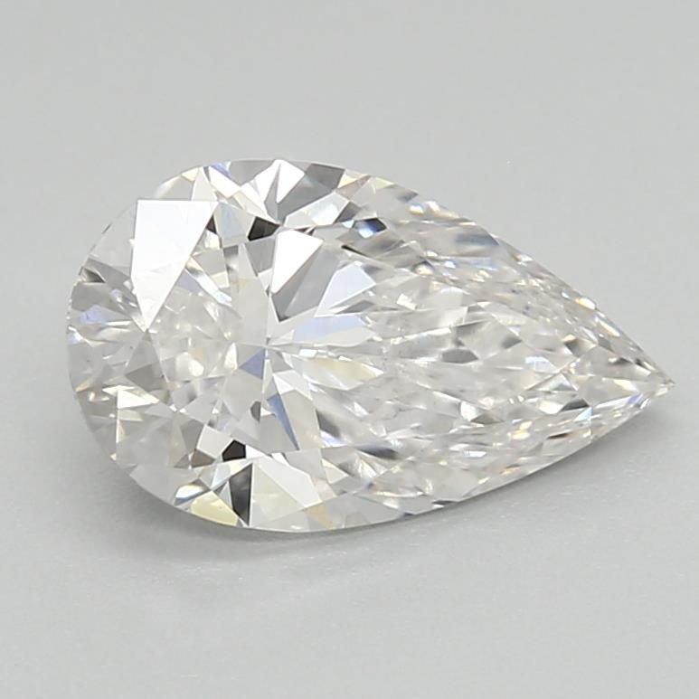 1.01ct F VS2 Rare Carat Ideal Cut Pear Lab Grown Diamond