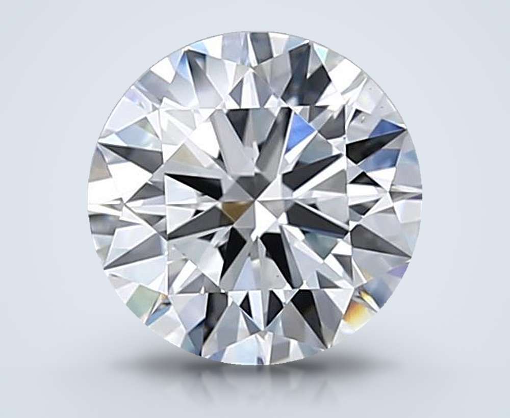 1.55 Carat Round Lab Diamond