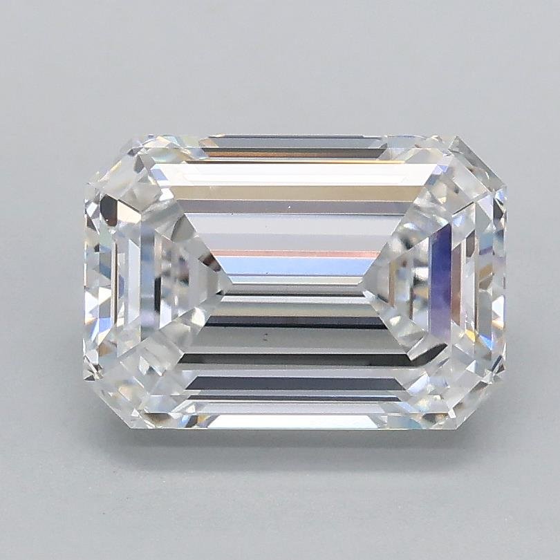 1.59ct D VS1 Rare Carat Ideal Cut Emerald Lab Grown Diamond