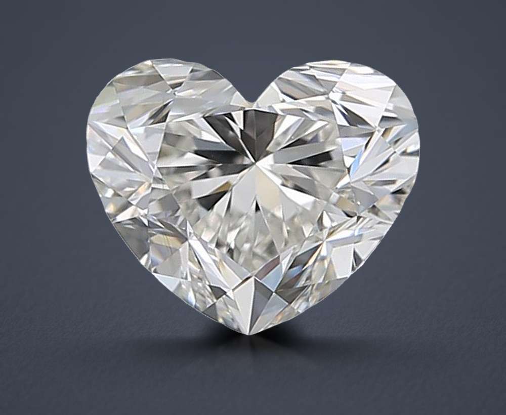 0.90 Carat Heart Natural Diamond