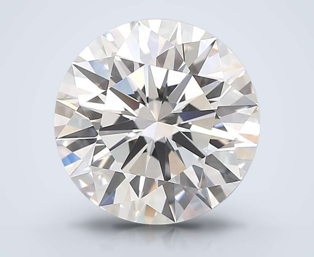 3.42 Carat Round Lab Diamond