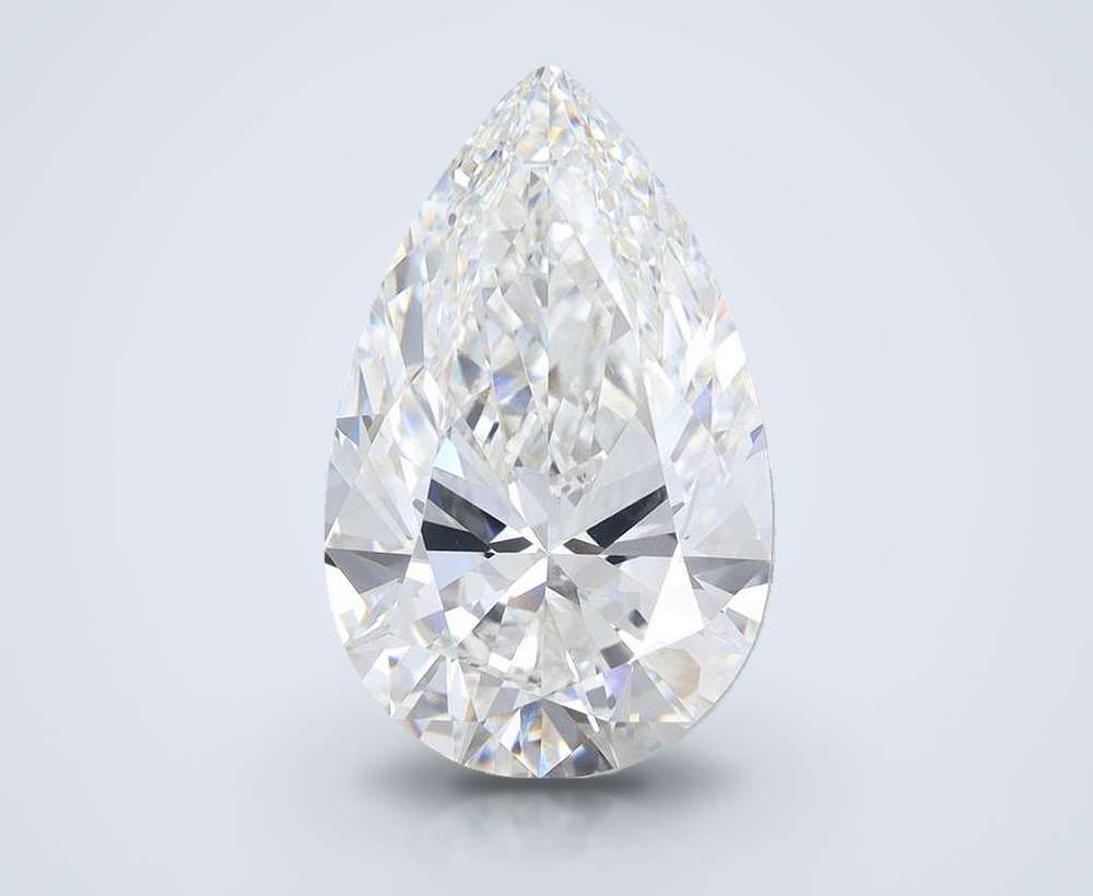 11.07 Carat Pear Lab Diamond