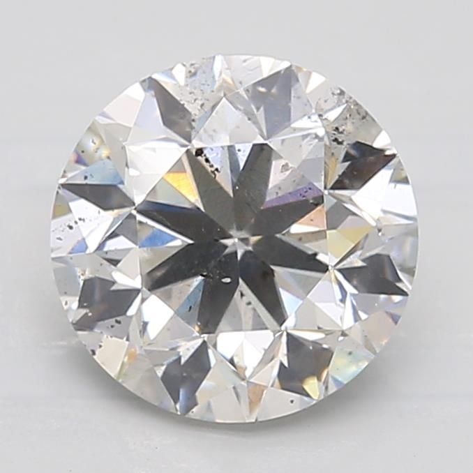 3.01ct F SI2 Very Good Cut Round Diamond