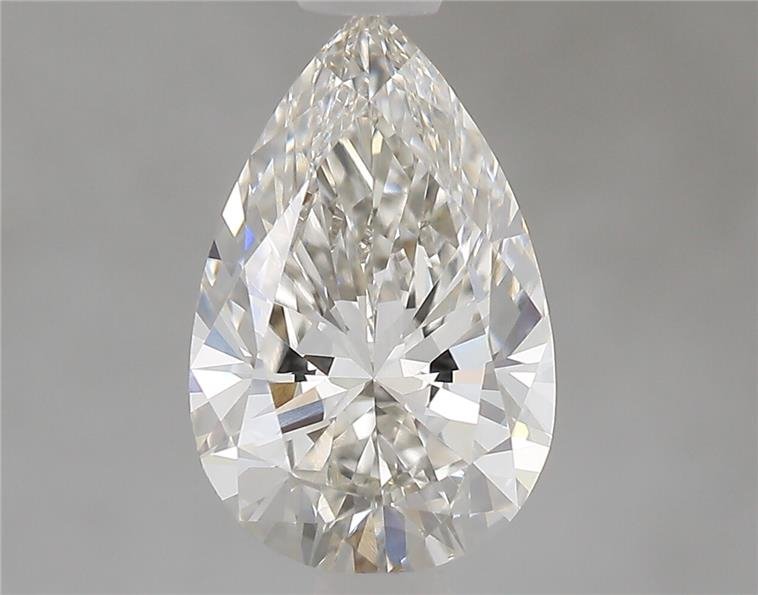 1.08ct H VS1 Rare Carat Ideal Cut Pear Lab Grown Diamond