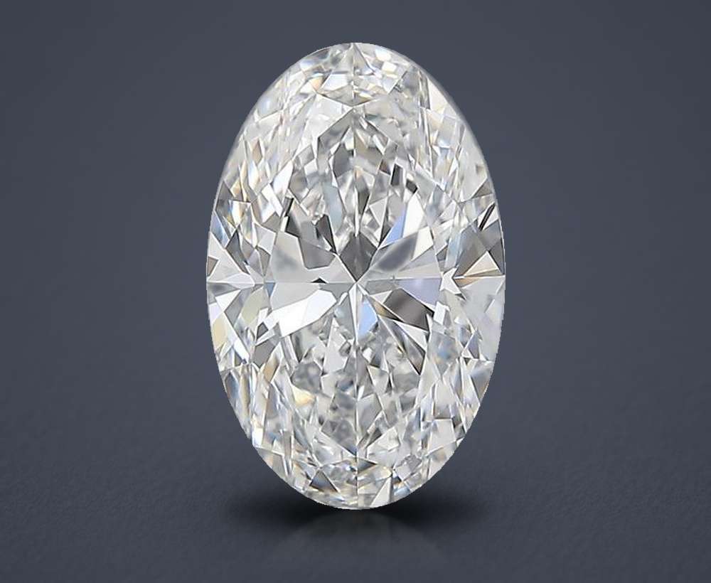 1.50 Carat Oval Natural Diamond
