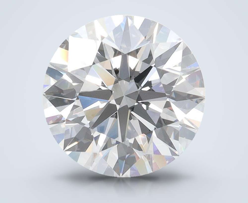 3.33 Carat Round Lab Diamond