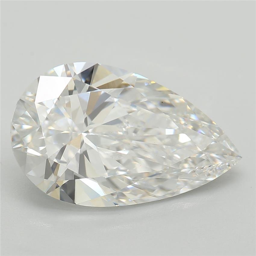 2.82ct E VS1 Rare Carat Ideal Cut Pear Lab Grown Diamond