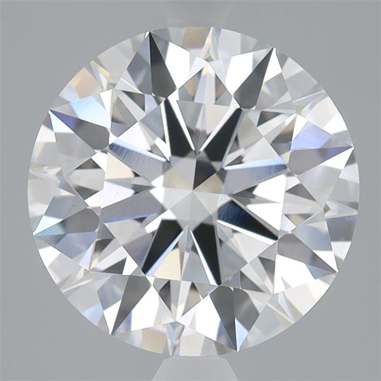 3.28ct D VS1 Rare Carat Ideal Cut Round Lab Grown Diamond