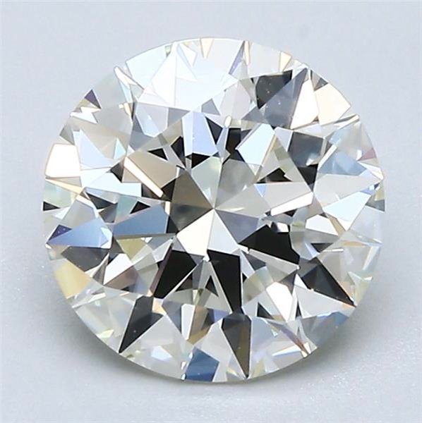 2.01ct K IF Rare Carat Ideal Cut Round Diamond