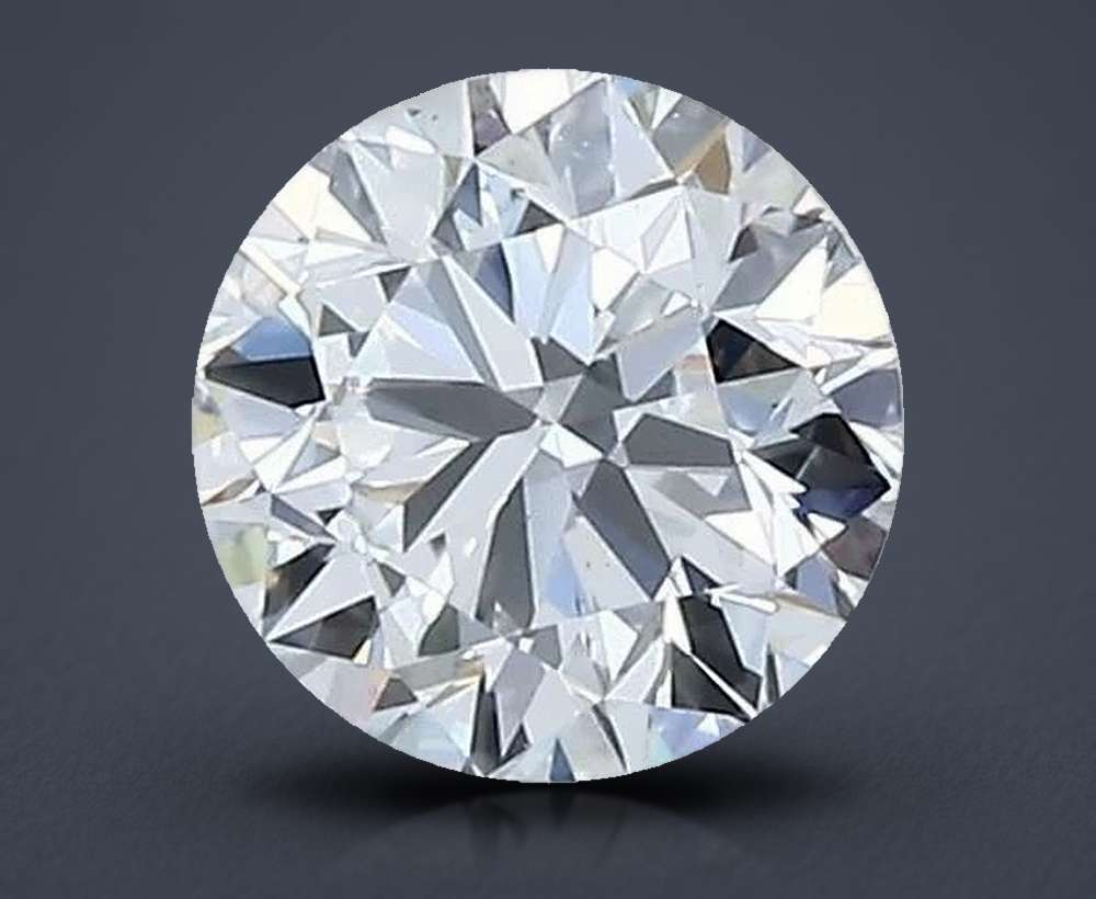 0.70 Carat Round Natural Diamond