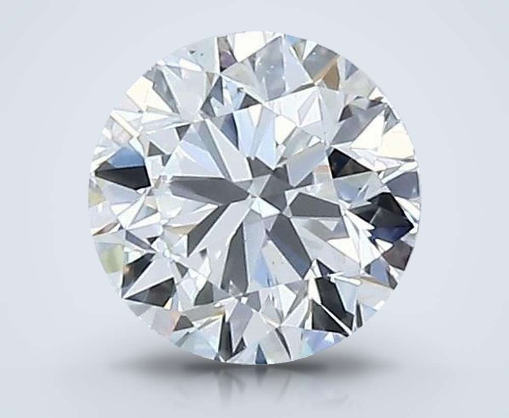 0.70 Carat Round Natural Diamond