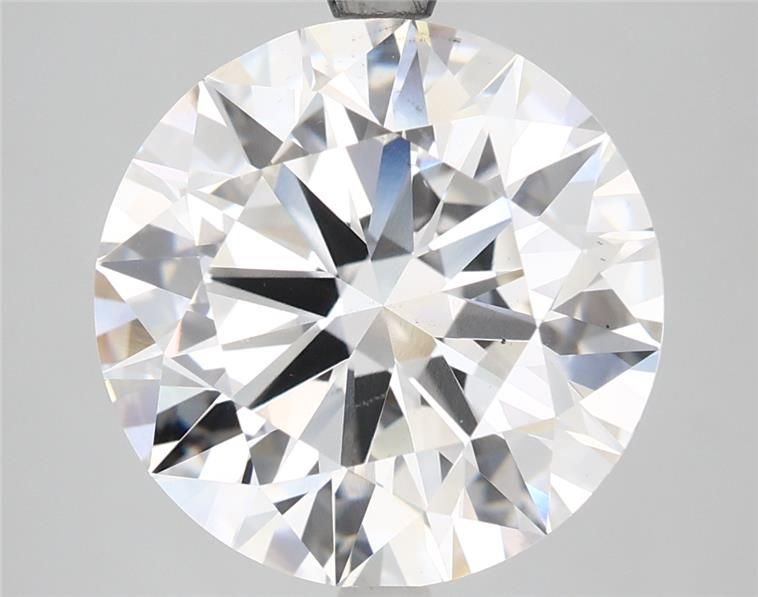 7.22ct E VS2 Rare Carat Ideal Cut Round Lab Grown Diamond