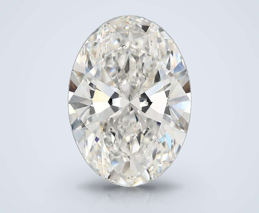 4.42 Carat Oval Lab Diamond