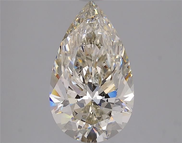 2.77ct H VS1 Rare Carat Ideal Cut Pear Lab Grown Diamond