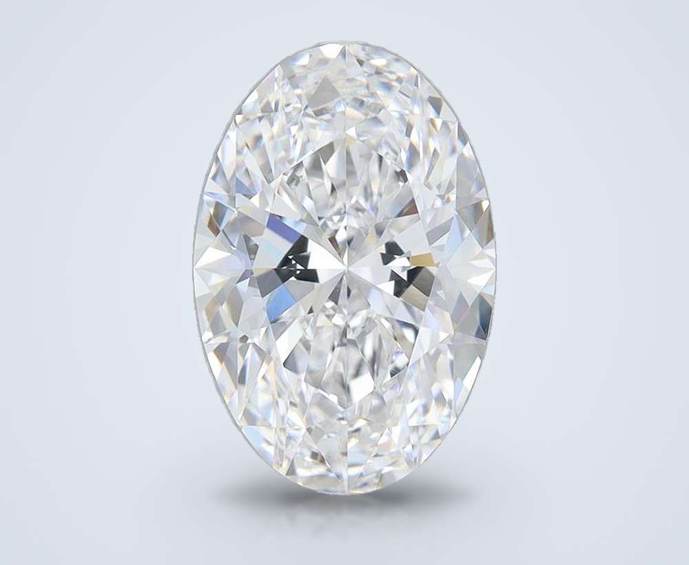 4.33 Carat Oval Lab Diamond