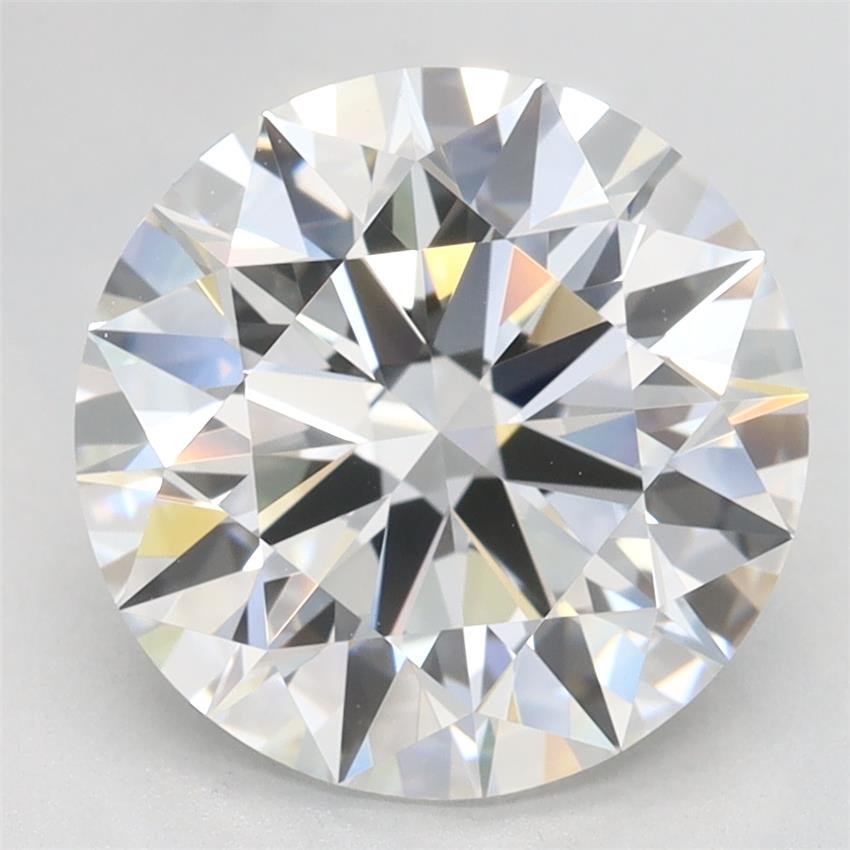 3.63ct F VVS1 Rare Carat Ideal Cut Round Lab Grown Diamond