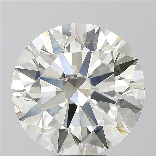 8.05ct J SI1 Rare Carat Ideal Cut Round Diamond
