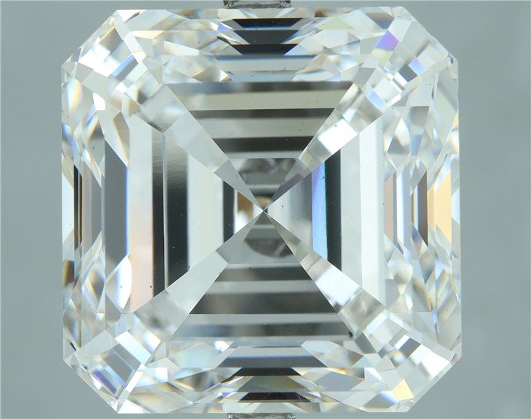 16.04ct E VS1 Rare Carat Ideal Cut Asscher Lab Grown Diamond