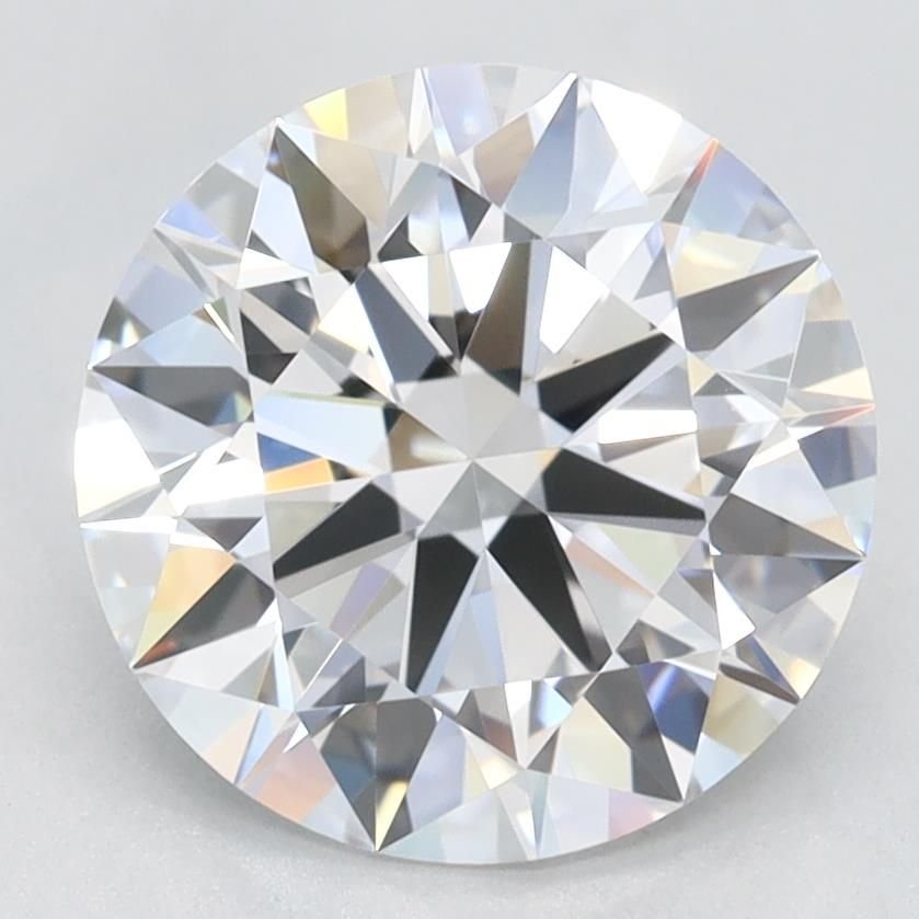 2.42ct D VVS1 Rare Carat Ideal Cut Round Lab Grown Diamond