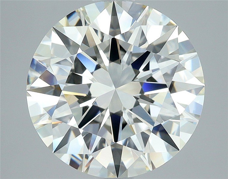 2.52ct J VVS1 Rare Carat Ideal Cut Round Diamond