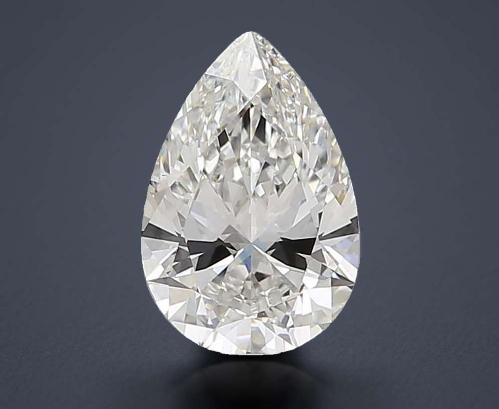 1.58 Carat Pear Lab Diamond