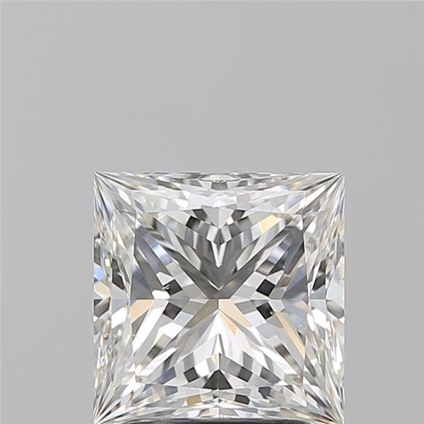 2.01ct H VS2 Rare Carat Ideal Cut Princess Diamond