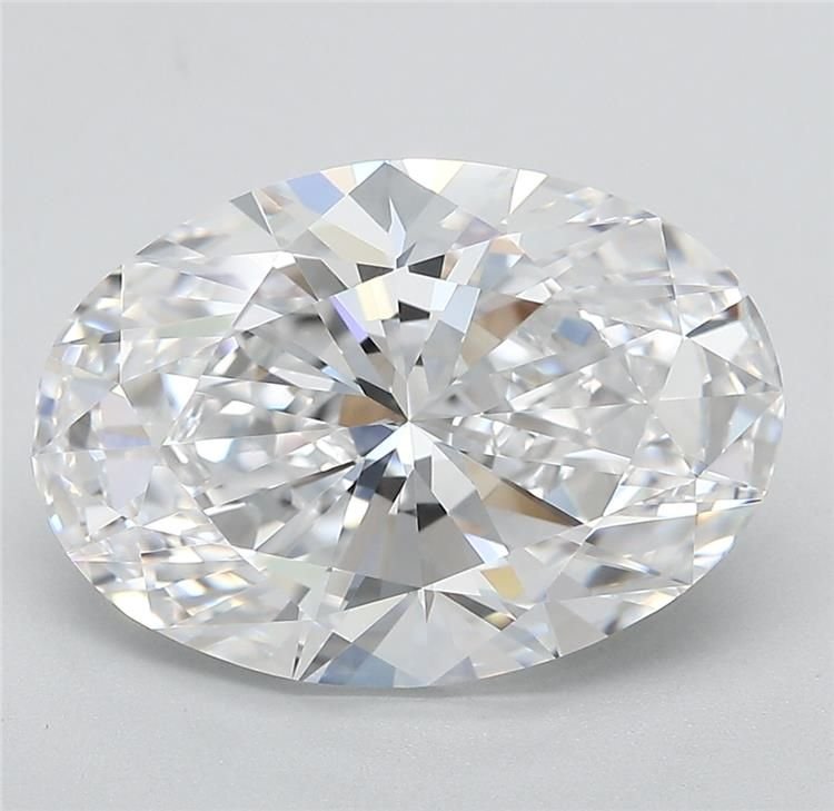 8.02 Carat Oval Lab Diamond