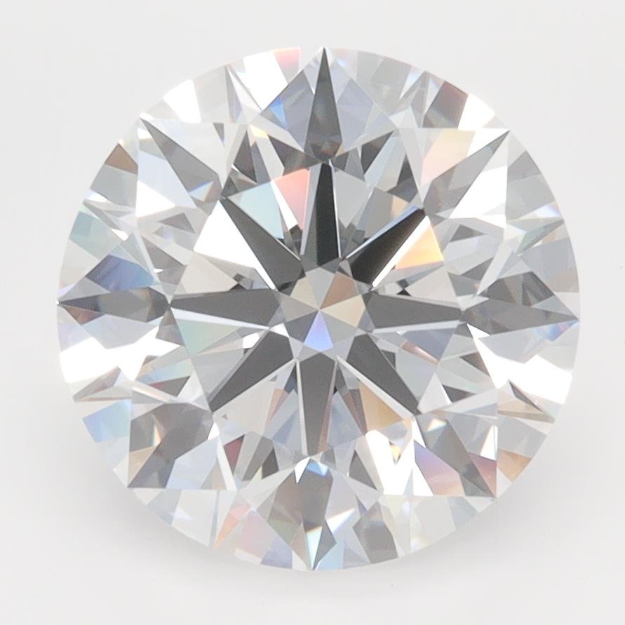 4.06ct D IF Rare Carat Ideal Cut Round Lab Grown Diamond