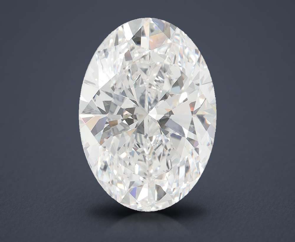 5.29 Carat Oval Lab Diamond