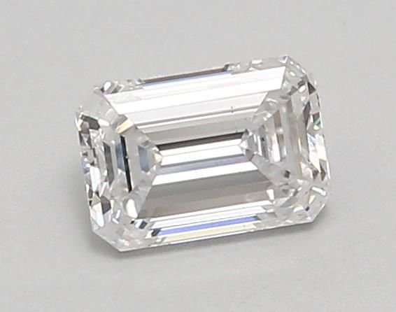 0.99ct D VS2 Rare Carat Ideal Cut Emerald Lab Grown Diamond