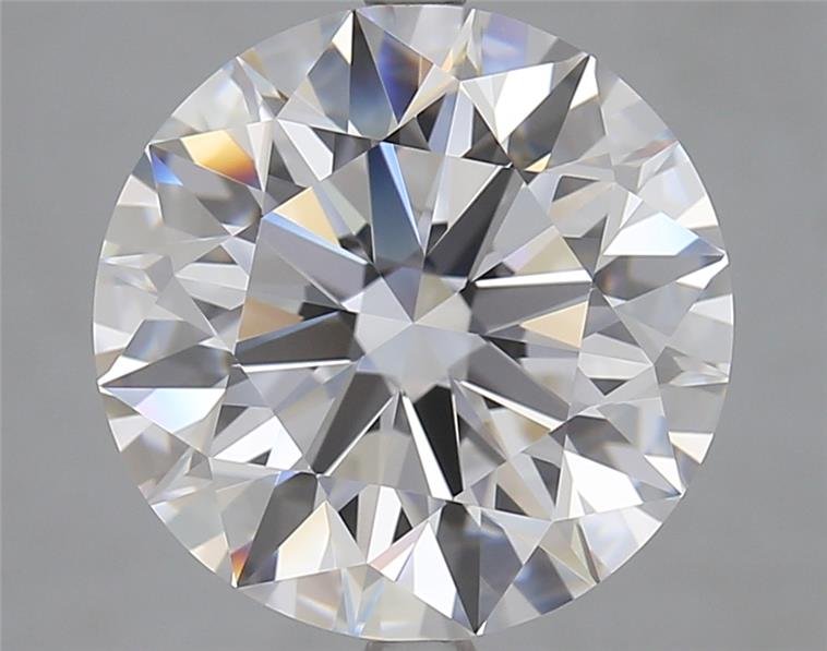 6.26ct D IF Rare Carat Ideal Cut Round Lab Grown Diamond