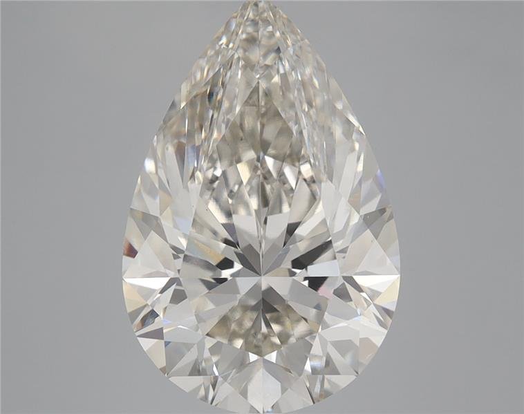 5.19ct I VS1 Rare Carat Ideal Cut Pear Lab Grown Diamond