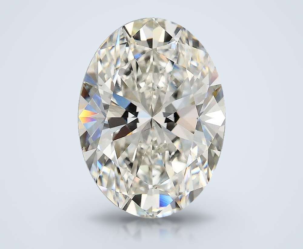 4.74 Carat Oval Lab Diamond