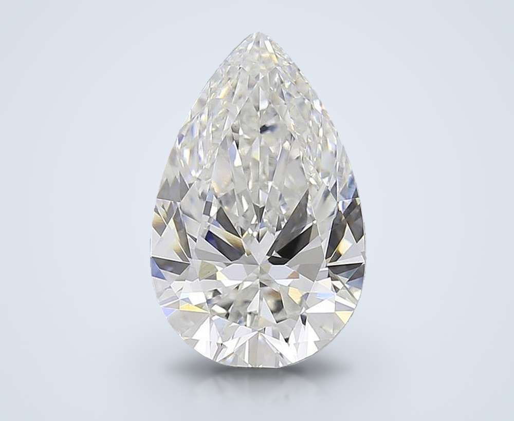 4.00 Carat Pear Lab Diamond
