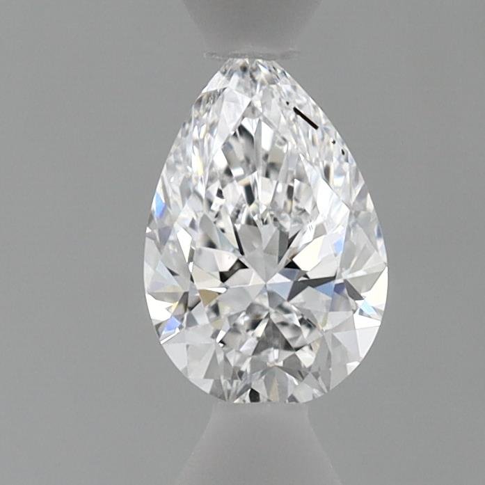 0.49ct D VS2 Rare Carat Ideal Cut Pear Lab Grown Diamond