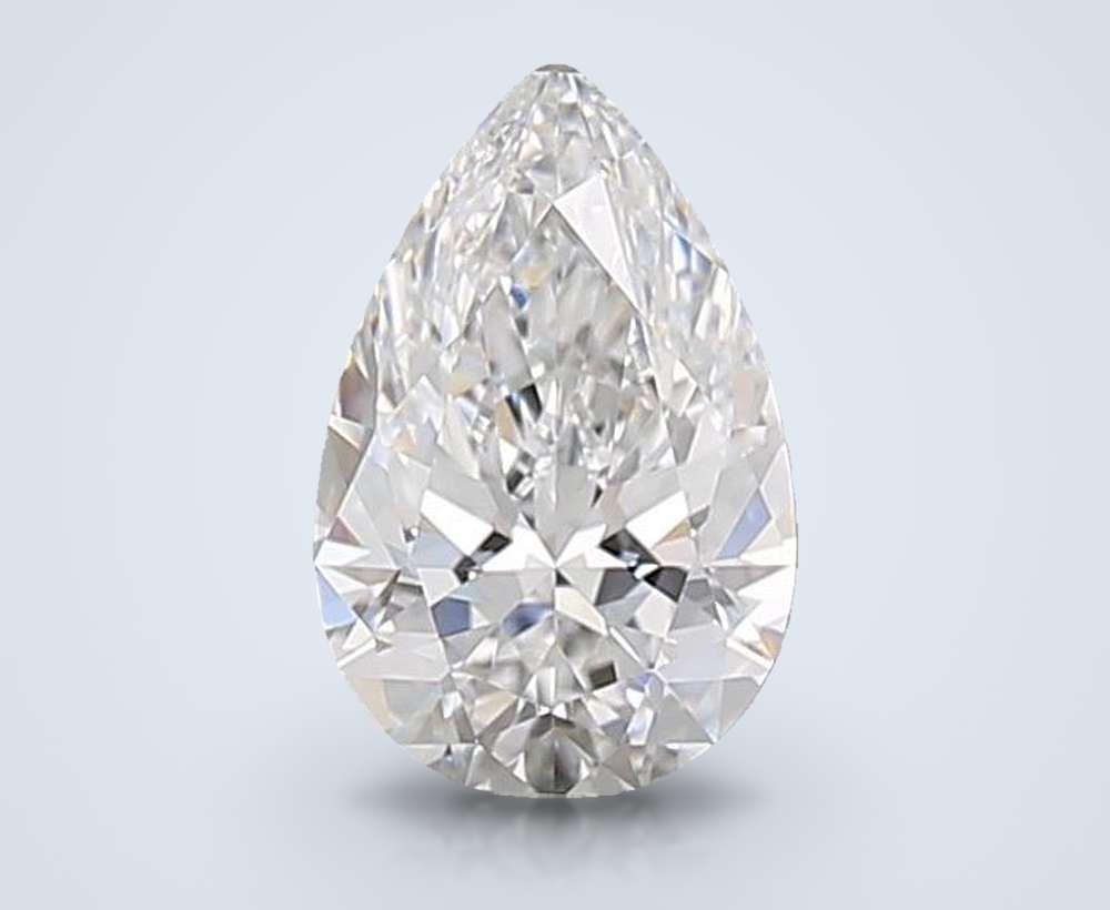 0.80 Carat Pear Lab Diamond