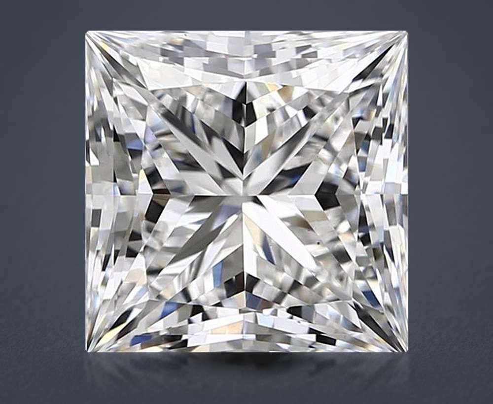 6.07 Carat Princess Lab Diamond