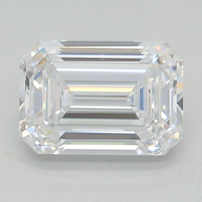 0.74ct D VS1 Rare Carat Ideal Cut Emerald Lab Grown Diamond