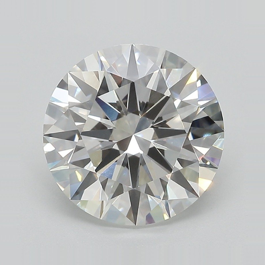 4.03ct F VVS2 Rare Carat Ideal Cut Round Lab Grown Diamond
