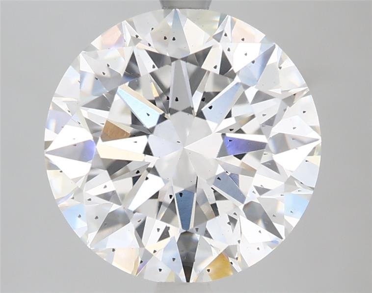 4.02ct F SI2 Excellent Cut Round Lab Grown Diamond