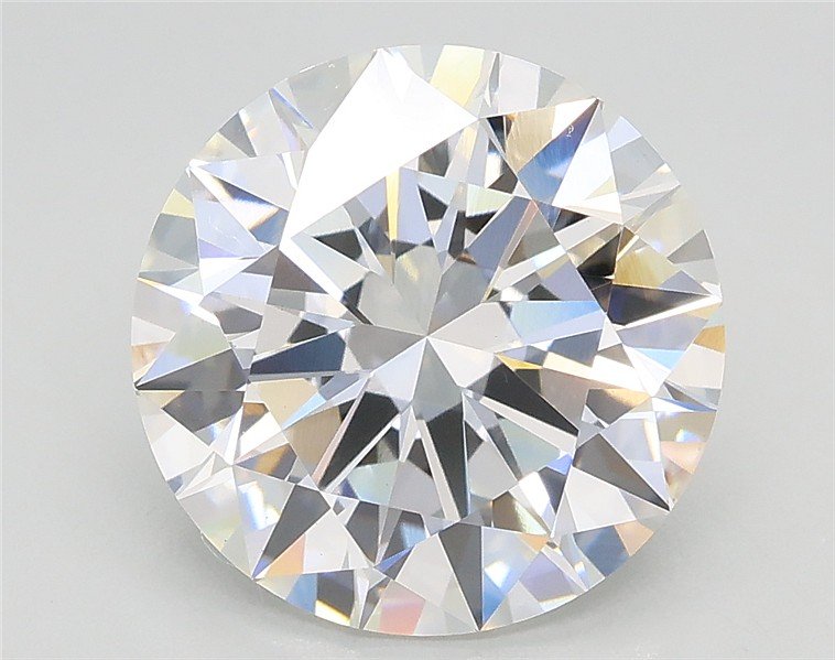3.55ct E VVS2 Rare Carat Ideal Cut Round Lab Grown Diamond