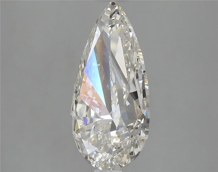 2.88ct H VS1 Rare Carat Ideal Cut Pear Lab Grown Diamond